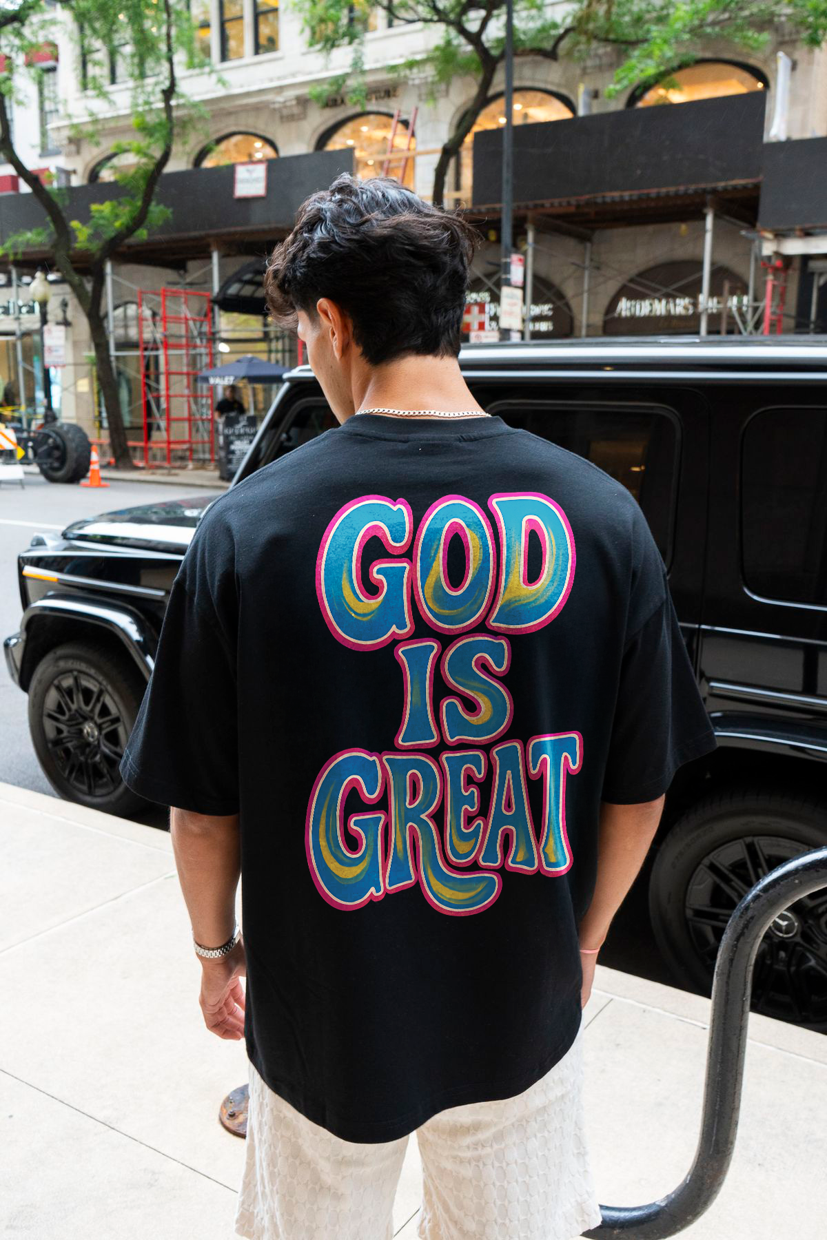 God Is Great Printed Men's T-shirt