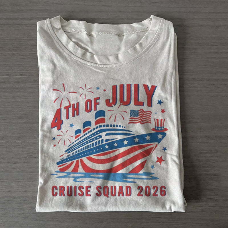 4th Of July Cruise T-shirt