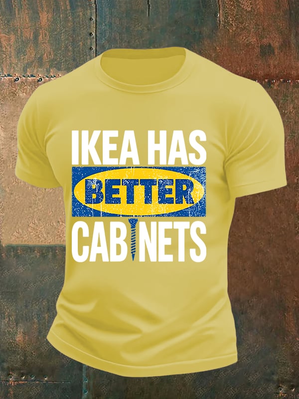 🔥Buy 3 Get 15% Off🔥Men's Ikea has better cabinet Classic Print T-Shirt