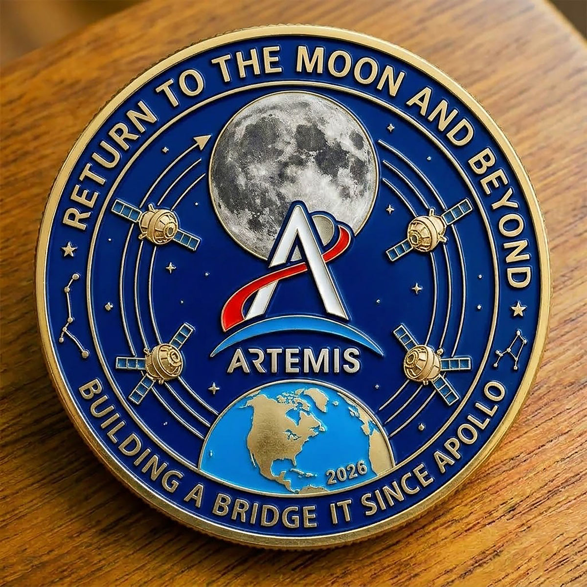 NASA Artemis II Orion Splashdown Commemorative Coin