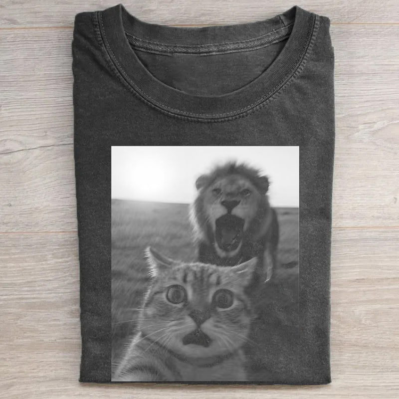 Fuuny Cat T-shirt