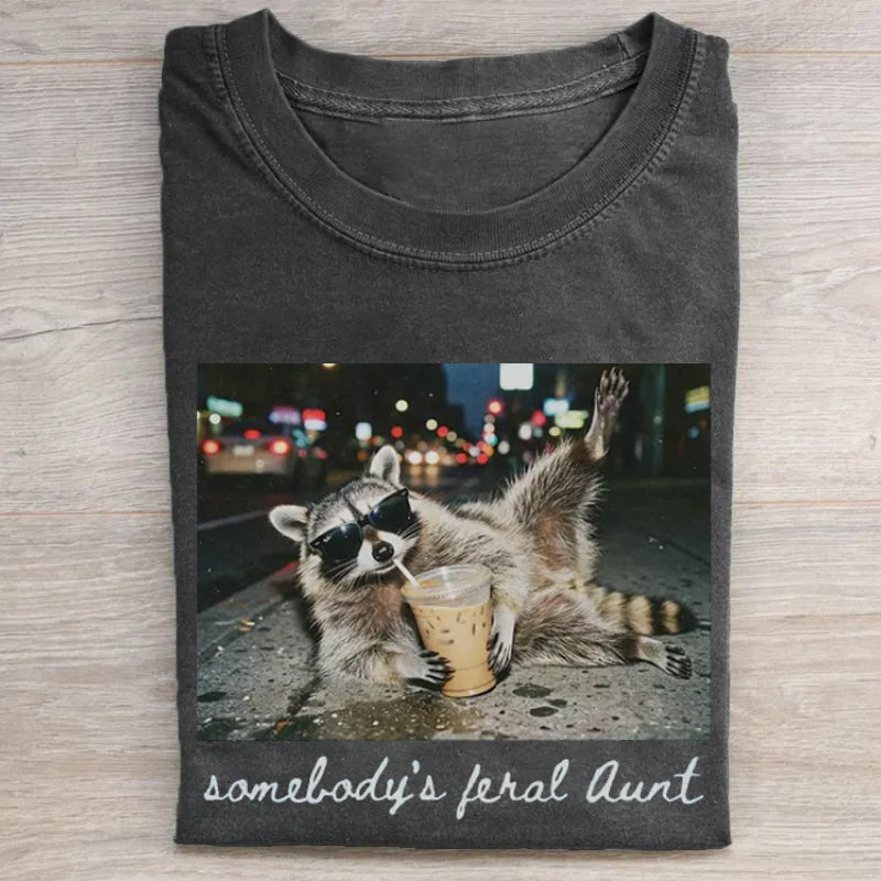 Funny Raccoon T-shirt