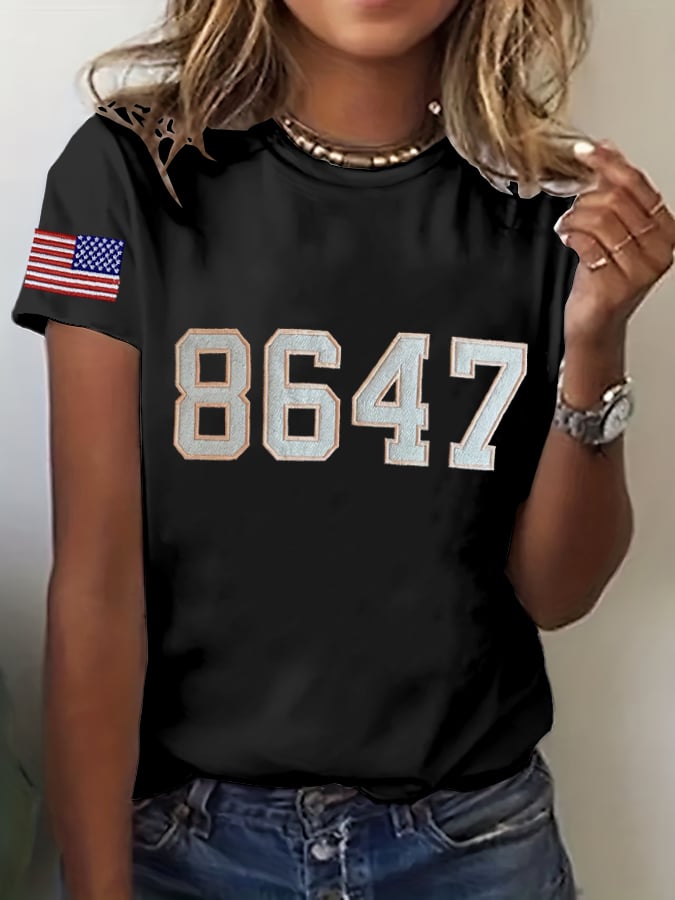 🔥Buy 3 Get 15% Off🔥Women's fdt Printed Casual T-Shirt