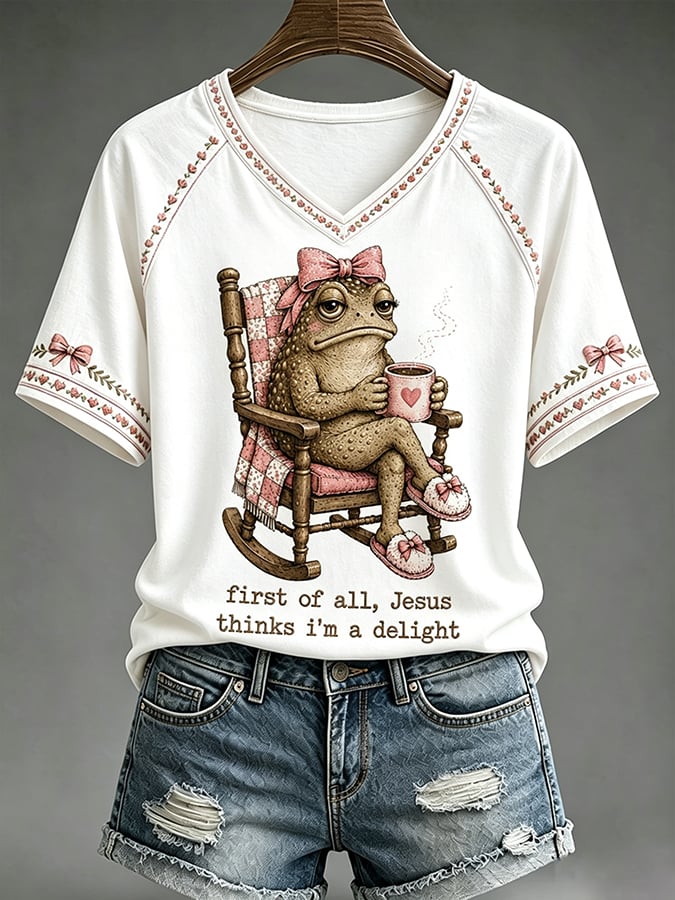Women's Jesus Thinks I'm A Delight T-Shirts