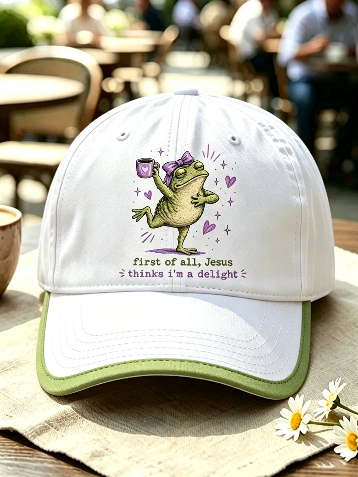 Unisex 'Jesus Thinks I'm A Delight' Casual Hat