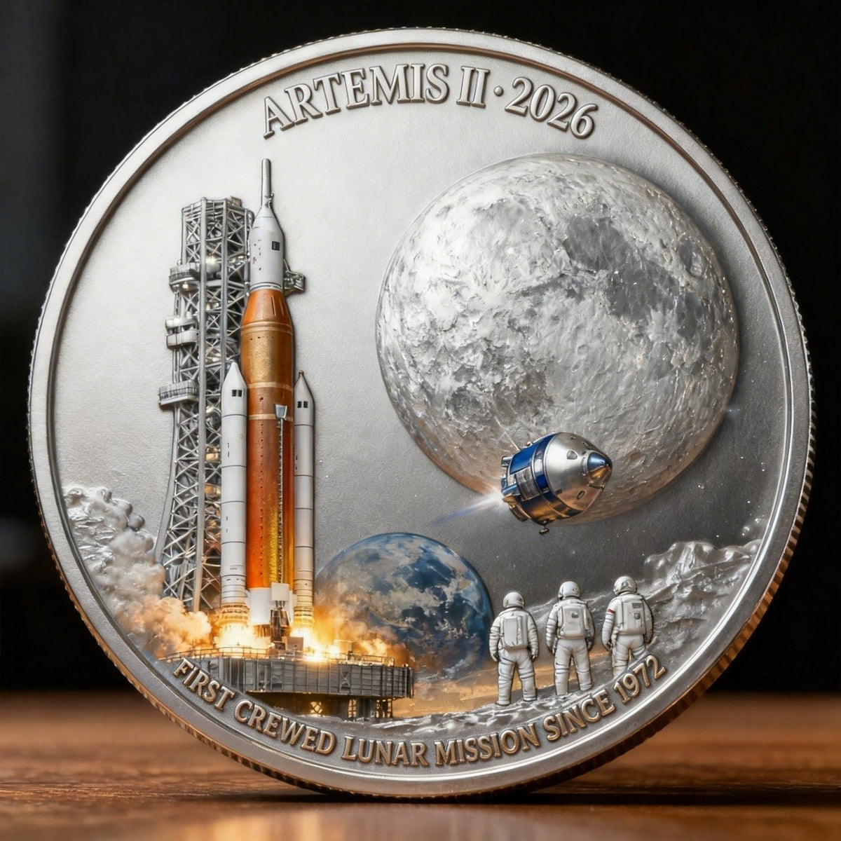 ๐๐ Artemis II Lunar Mission Commemorative Coin