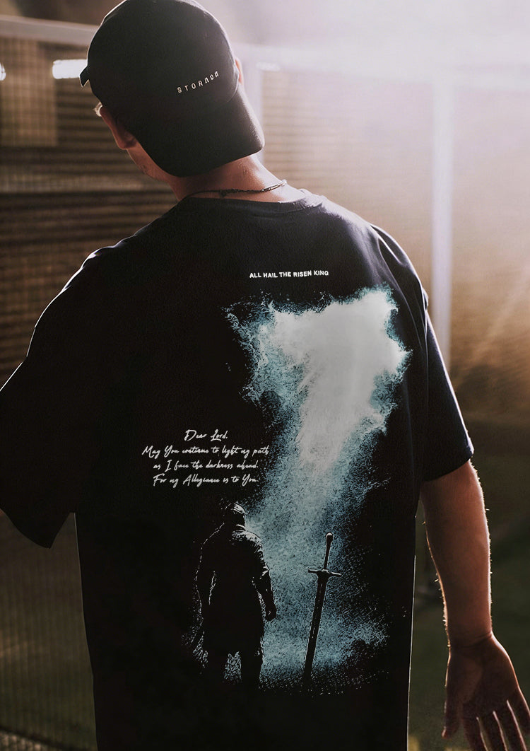 All Hail The Risen King Printed Men's T-shirt