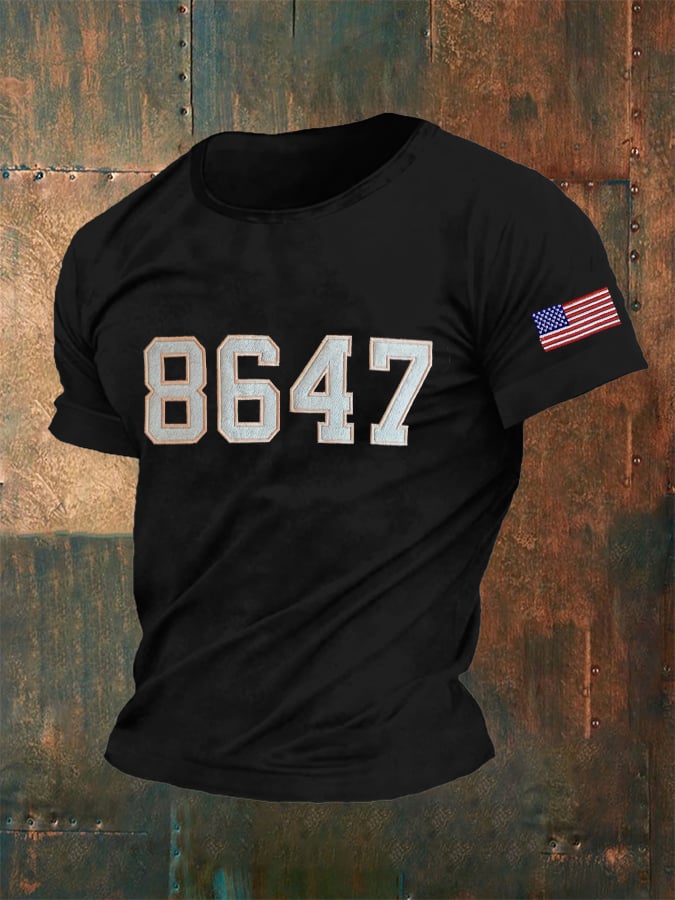 🔥Buy 3 Get 15% Off🔥Men's Retro Fdt Print Casual T-Shirt