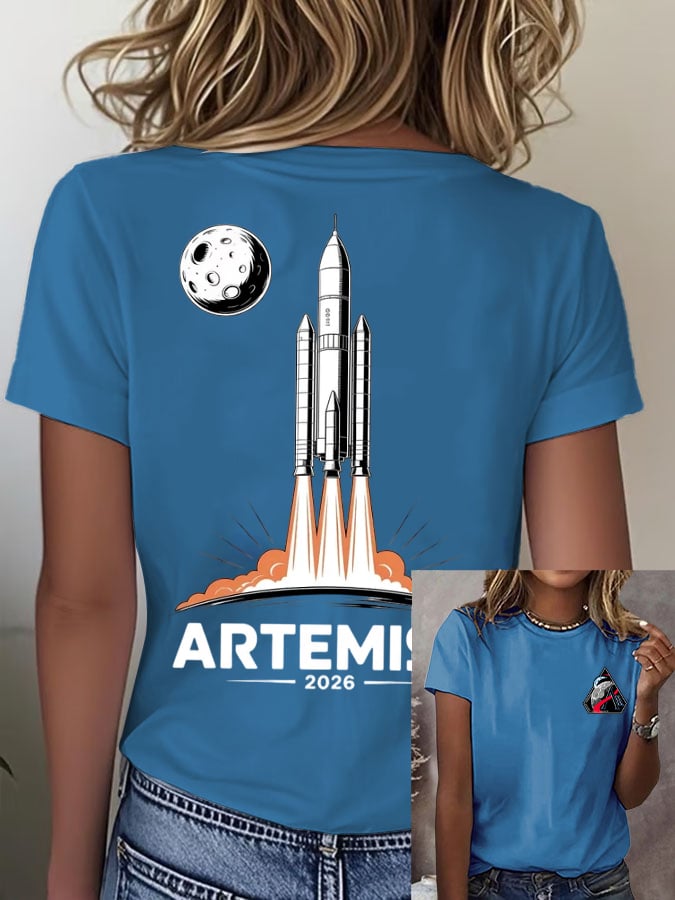 Women's Crewed Again Short-sleeved T-shirt