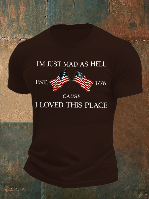 Men's I LOVED THIS PLACE Print T-Shirt