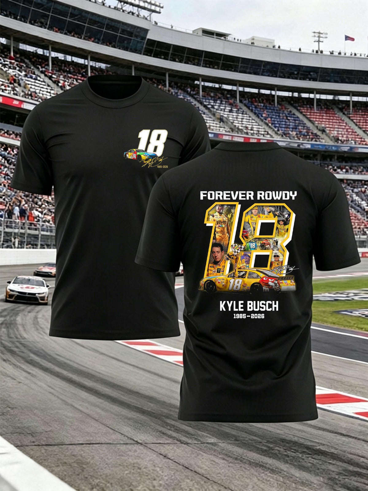 Men's Commemorative Racing Driver Print T-Shirt