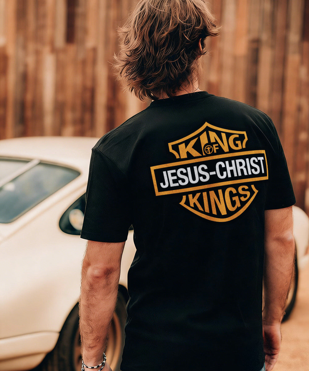 King Of Jesus-christ Kings Printed Men's T-shirt