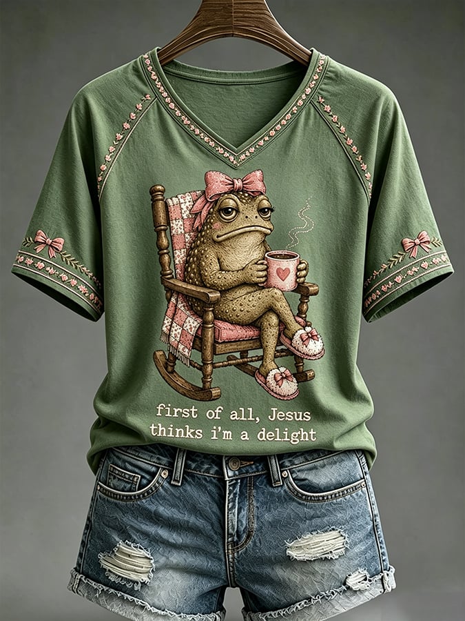 Women's Jesus Thinks I'm A Delight T-Shirts