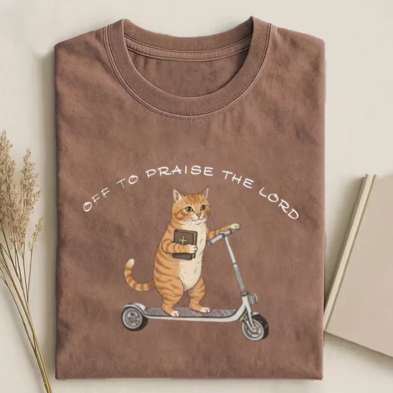 Christian Cat T-shirt