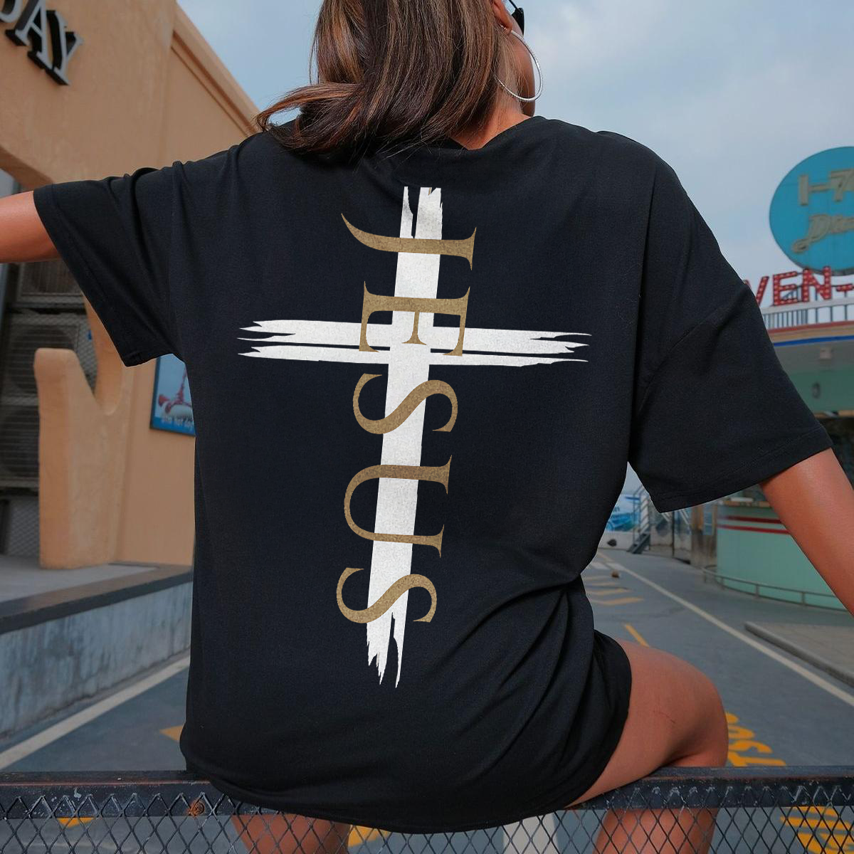 Jesus Printed Women's T-shirt