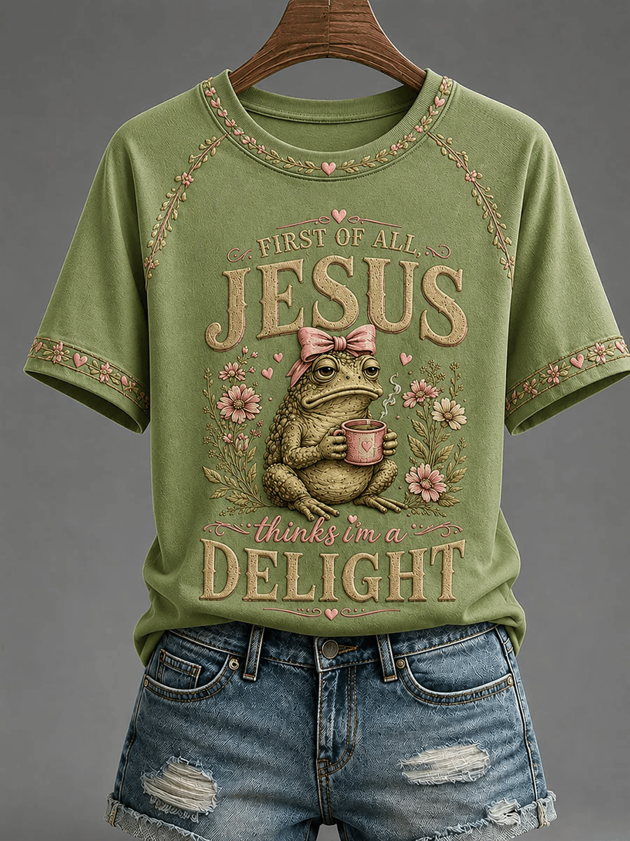 Women's Faith Printing T-Shirts