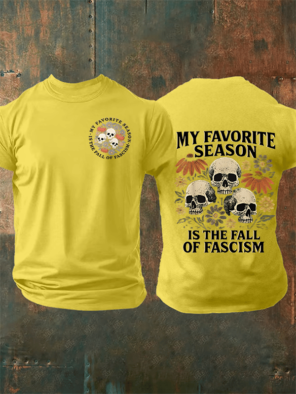 Men's MY FAVORITE SEASON Print T-shirt