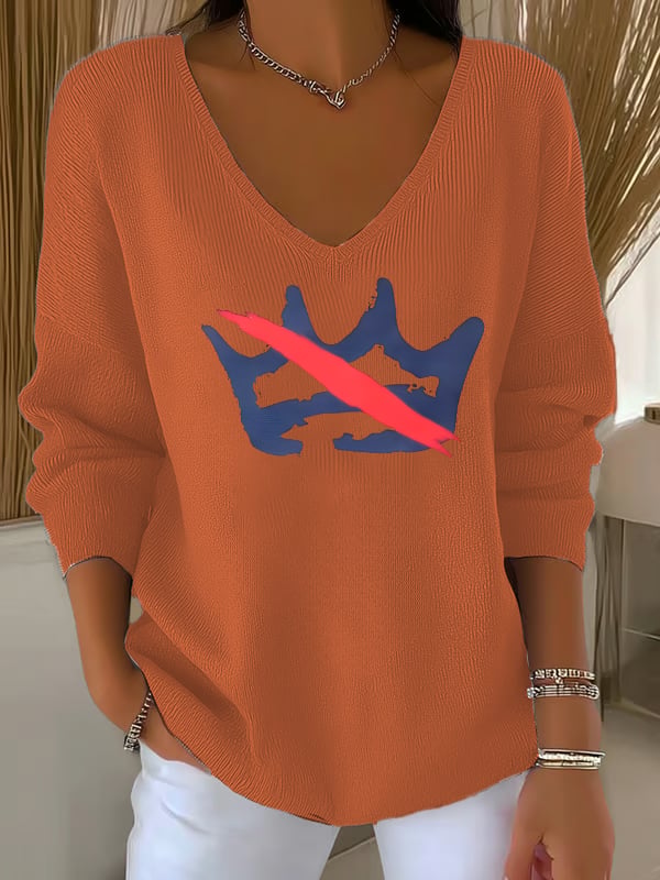 🔥Buy 3 Get 15% Off🔥Women's America has no kings print Sweatshirt