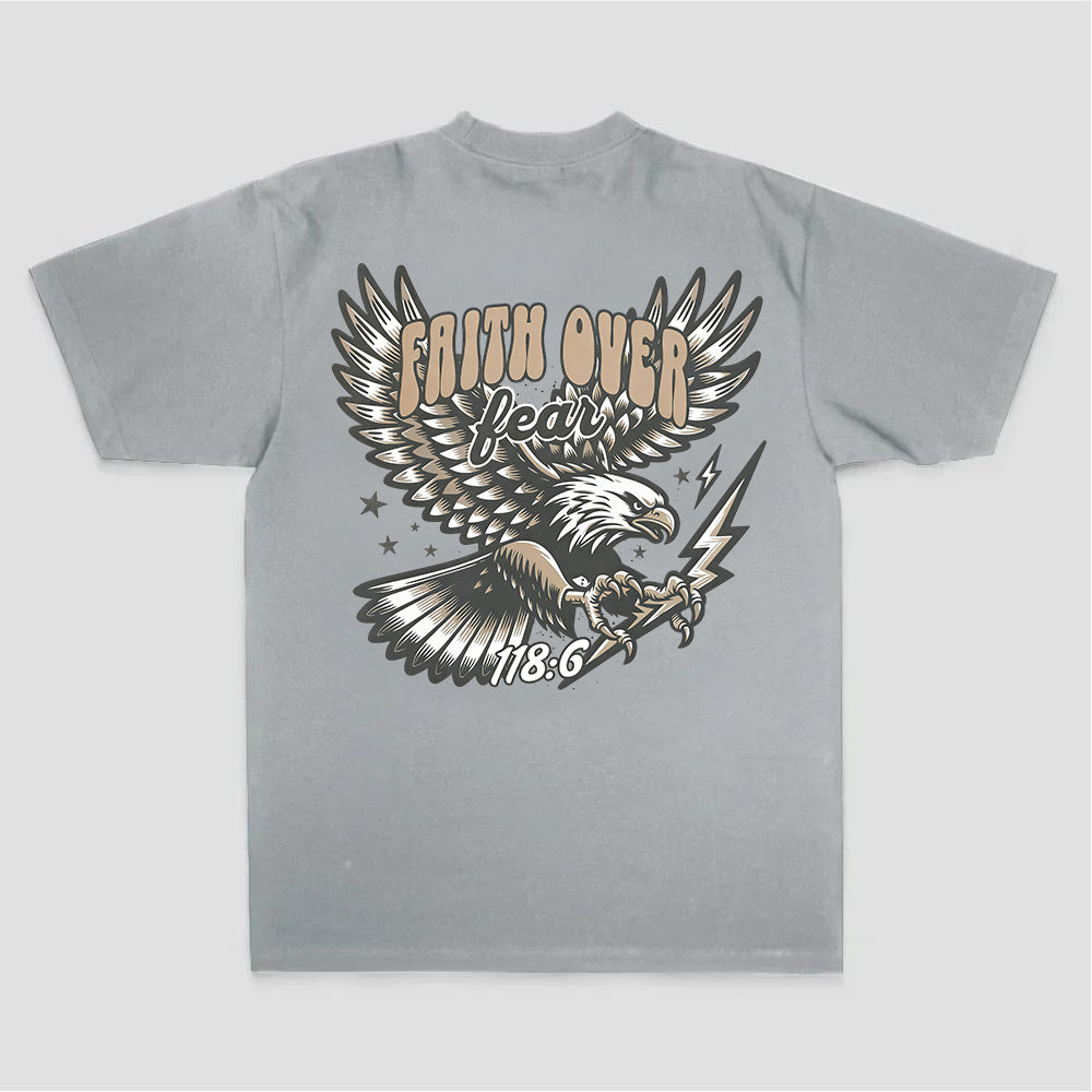Faith Over Fear Printed Women's T-shirt