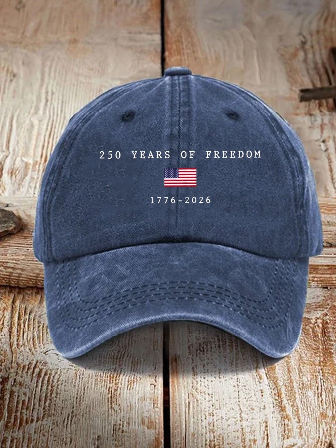 Unisex America Flag Print Baseball Cap
