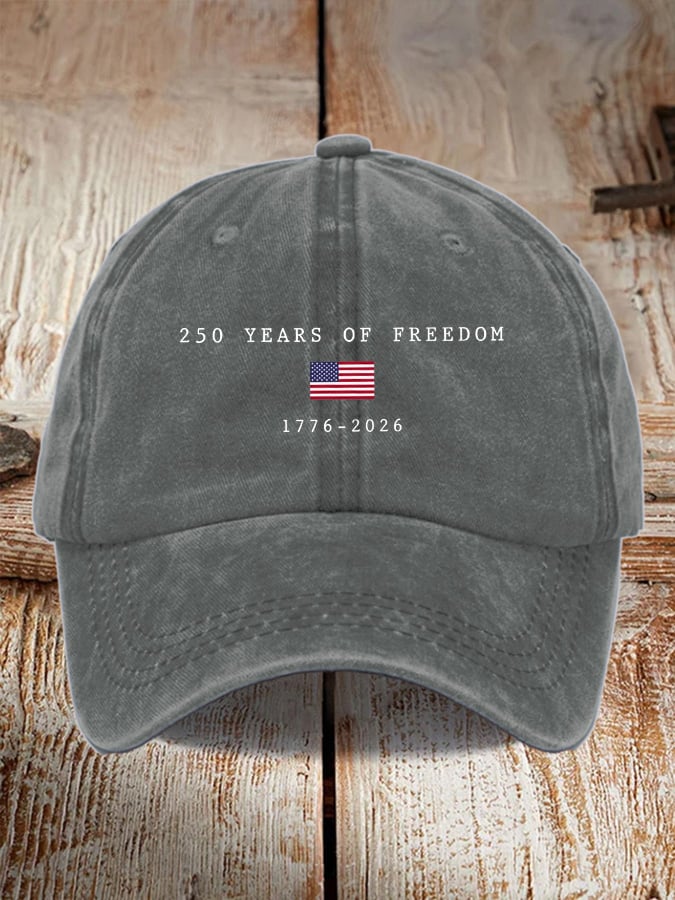 Unisex America Flag Print Baseball Cap