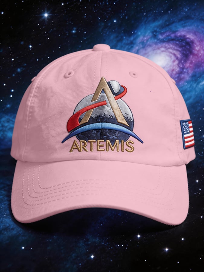 Unisex Artemis II 2026 Rocket Launch Print Hat