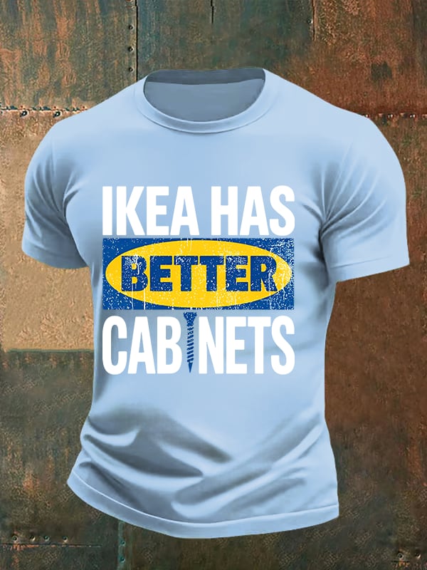 🔥Buy 3 Get 15% Off🔥Men's Ikea has better cabinet Classic Print T-Shirt