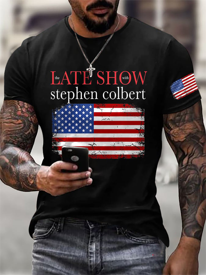 🔥Buy 3 Get 15% Off🔥Men's Retro Last Last Show Print T-Shirt