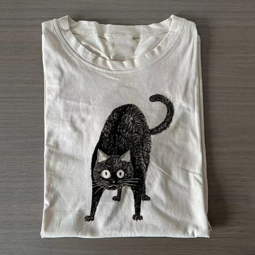 Alert Cat T-shirt