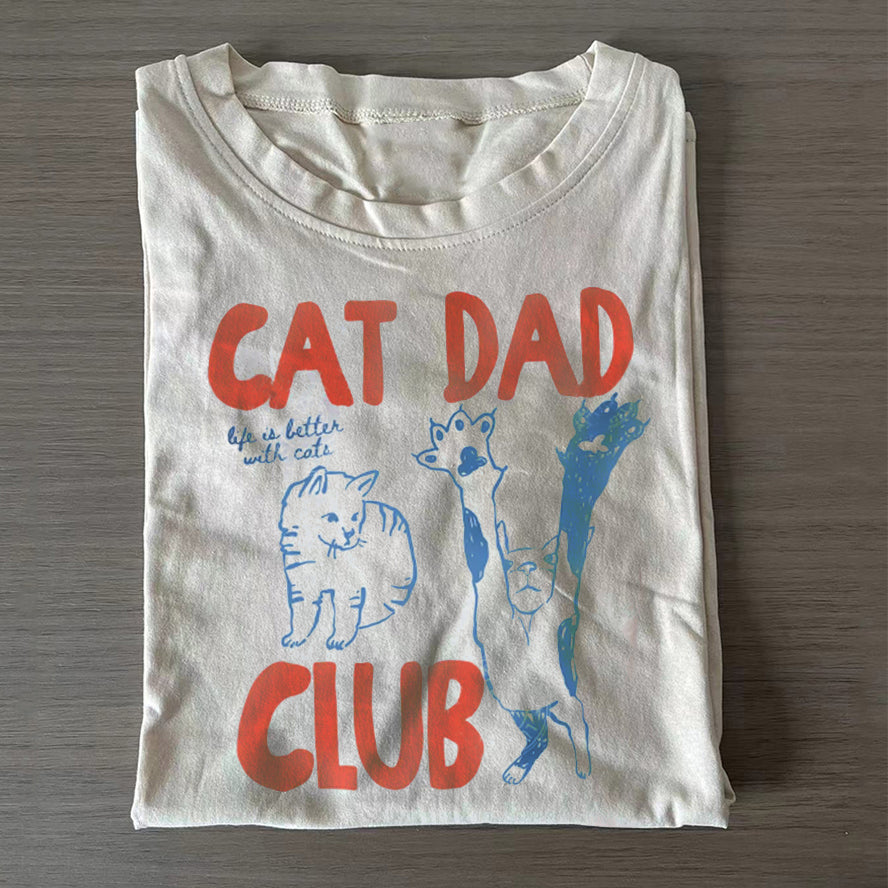 Cat Dad T-shirt