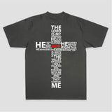 I Will Fear No Evil For You Are With Me Your Rod And Your Staff They Comfort Me God Printed Women's T-shirt