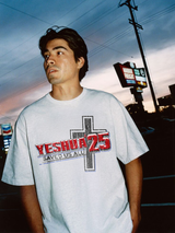 Yeshua 25 Saved Us All Printed Men's T-shirt