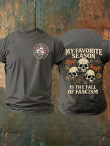 Men's MY FAVORITE SEASON Print  T-shirt