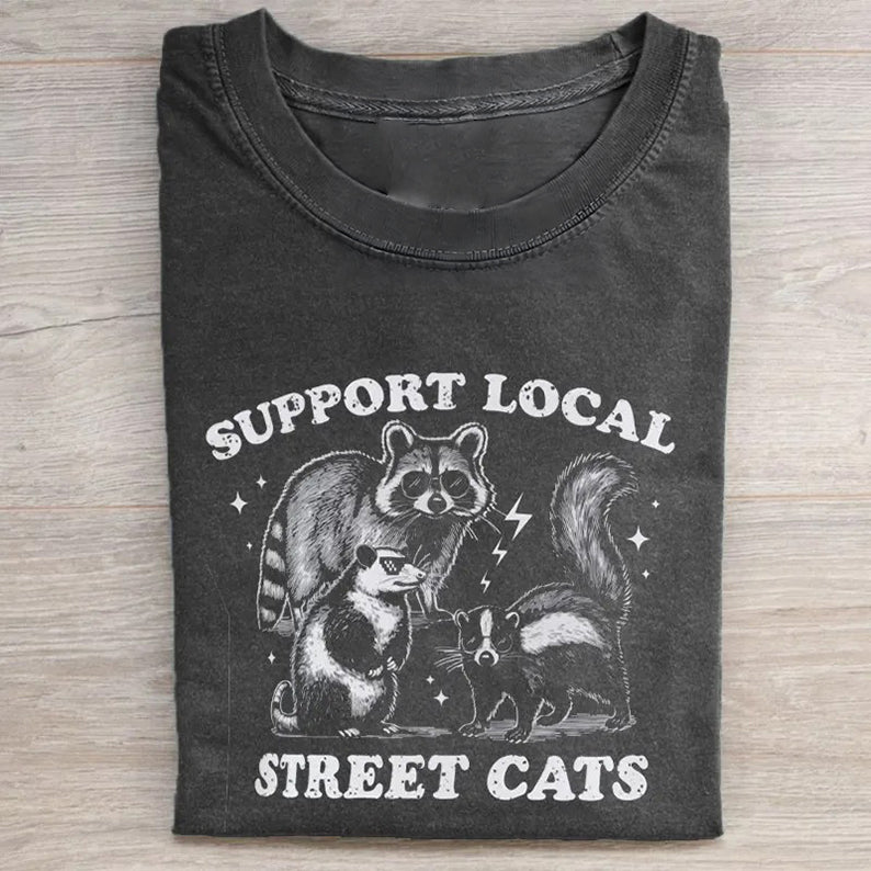 Support Local Street Cats Unisex T-shirt