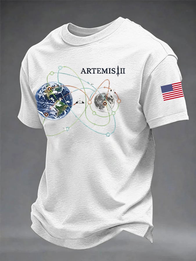 Men's Artemis II  Printed T-Shirt