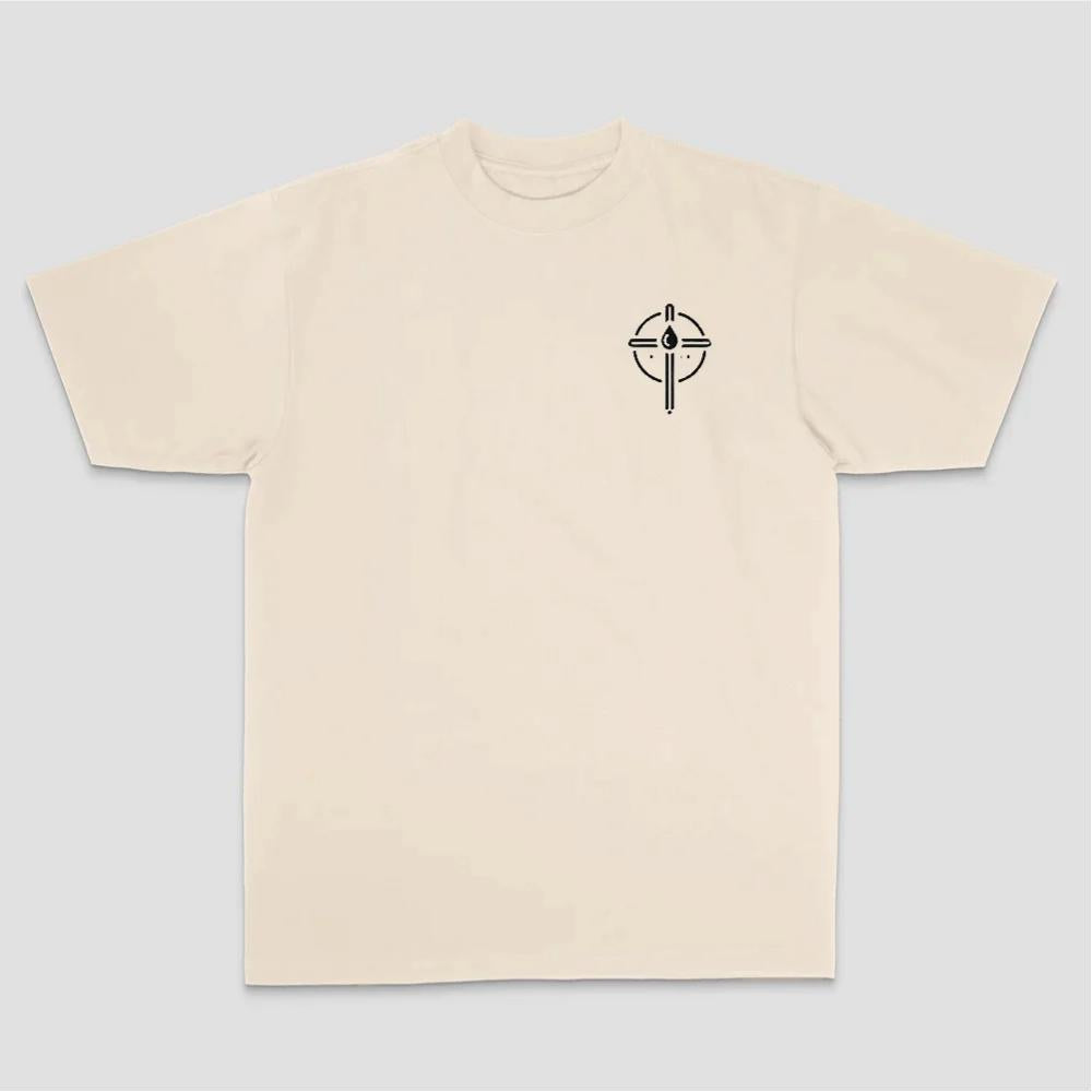 He Left The 99 To Rescue Me Matt. 18:12 Jesus The Good Shepherd Printed Women's T-shirt