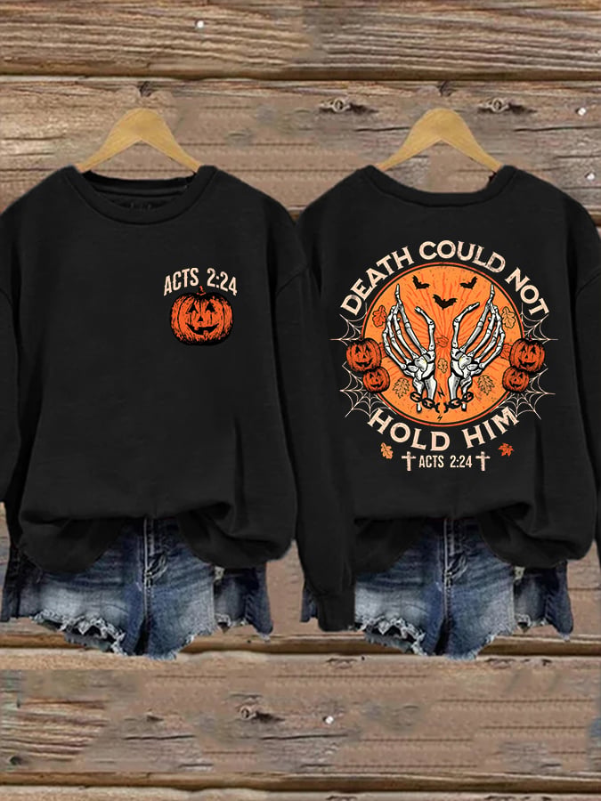 Women'S Casual Faith Print Sweatshirt