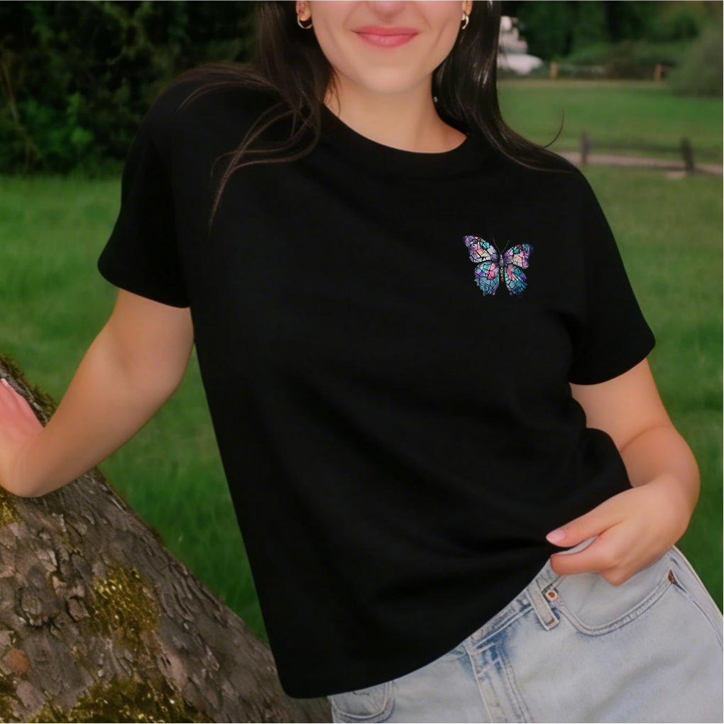 God Turns Broken Pieces Into Masterpieces Printed Women's T-shirt