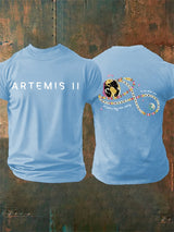 Men's  Fun Planet Print T-Shirt