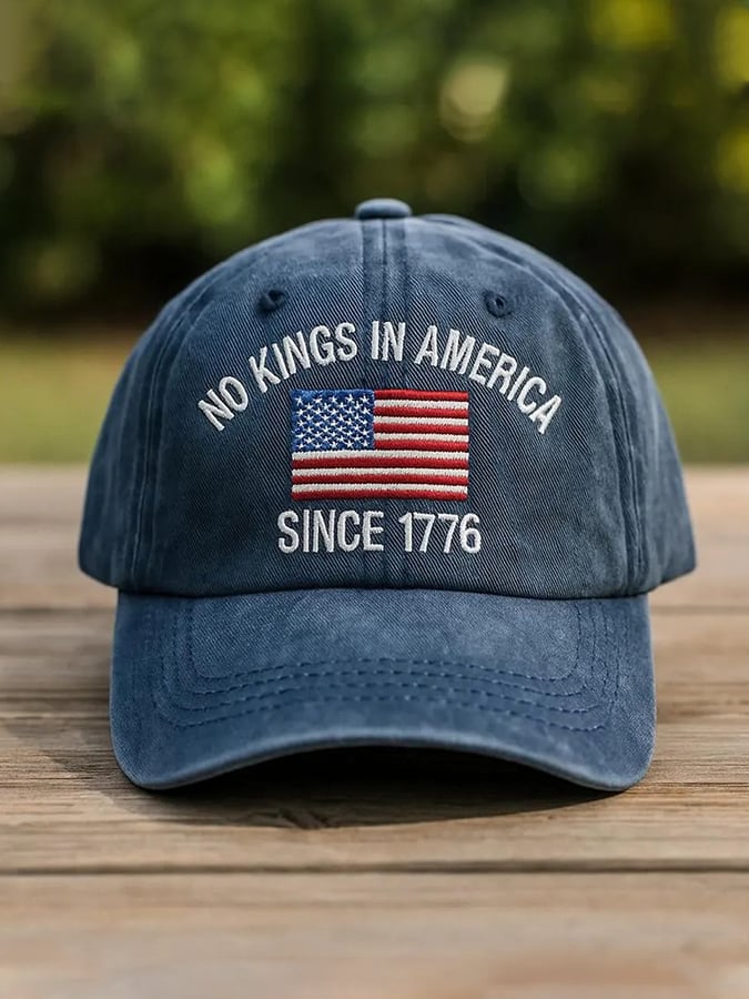 🔥Buy 3 Get 15% Off🔥No Kings In America Print Baseball Cap
