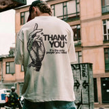 Thank You It's The Only Prayer You Need Printed Men's T-shirt