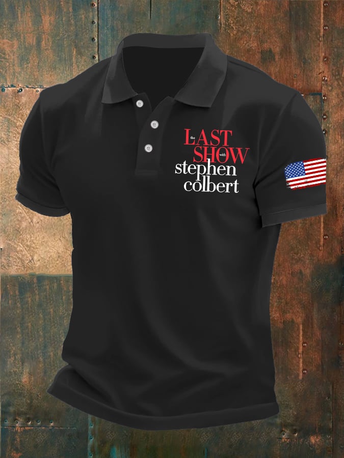 Men's Last Show Printed Polo Shirt