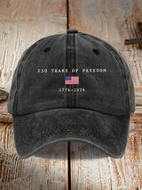 Unisex America Flag Print Baseball Cap