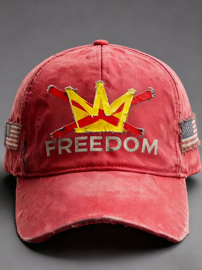 🔥Buy 3 Get 15% Off🔥Unisex Freedom No King Printed Hat