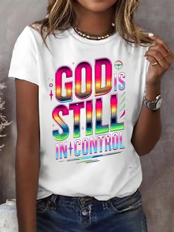 Women's Floral Christian  T-shirt