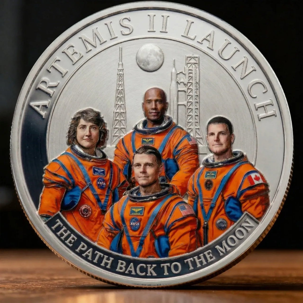🚀🌕 Artemis II Lunar Mission Commemorative Coin 🚀🚀