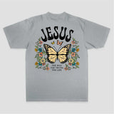 Jesus The Way The Truth The Life Printed Women's T-shirt