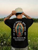 If You Lose Faith You Lose All Have Faith In Me Printed Men's T-shirt