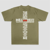 I Will Fear No Evil For You Are With Me Your Rod And Your Staff They Comfort Me God Printed Women's T-shirt