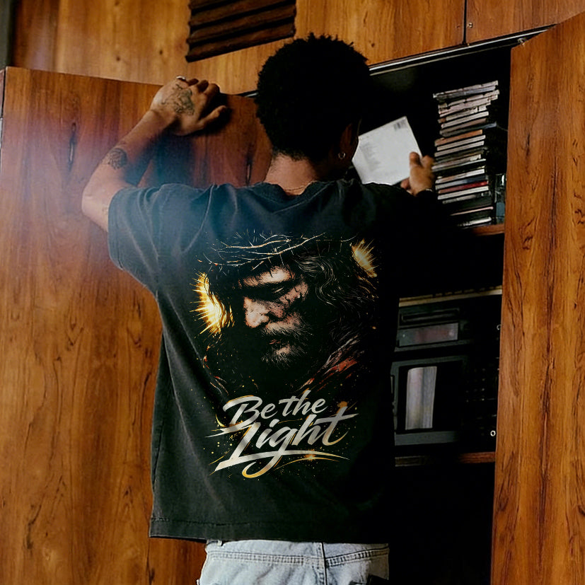 Be The Light Printed Men's T-shirt